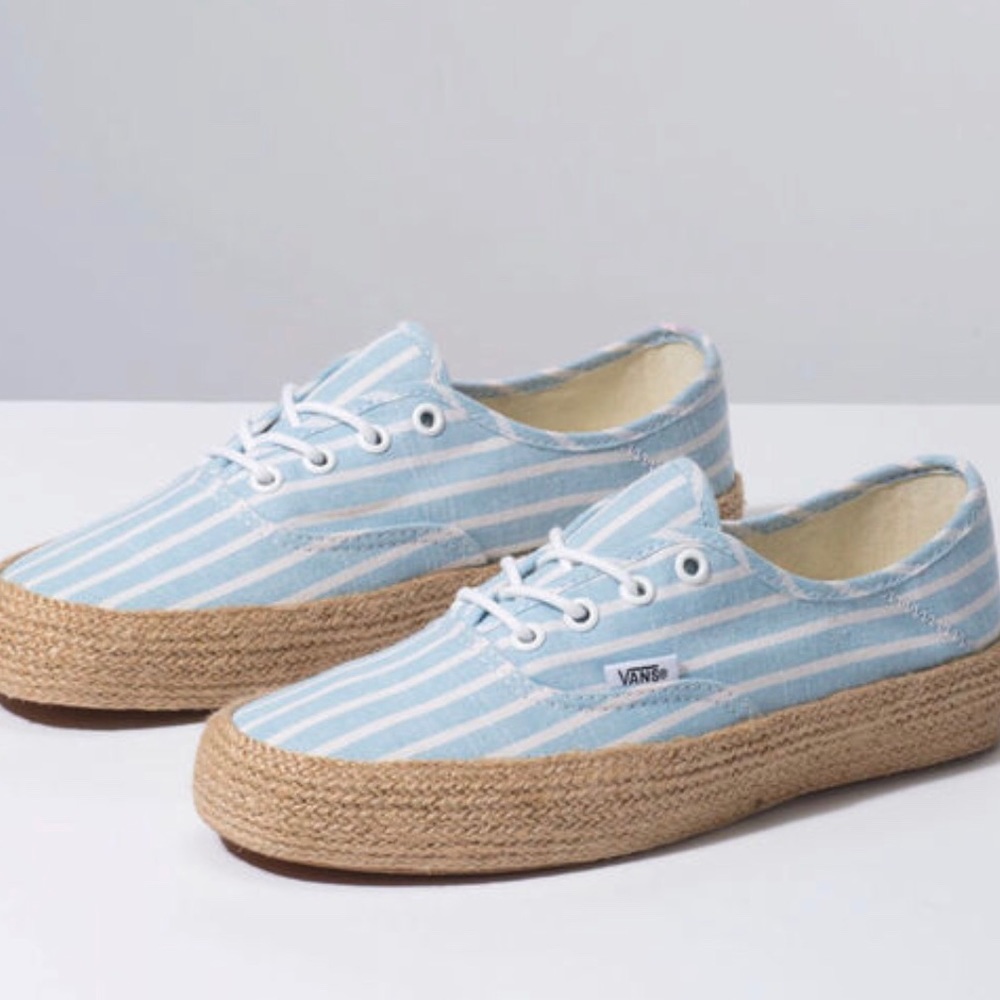 NWT Vans Authentic Espadrilles sz 8.5